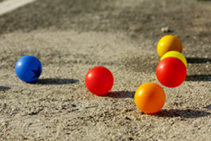 Játék, pattogó, színes labdák